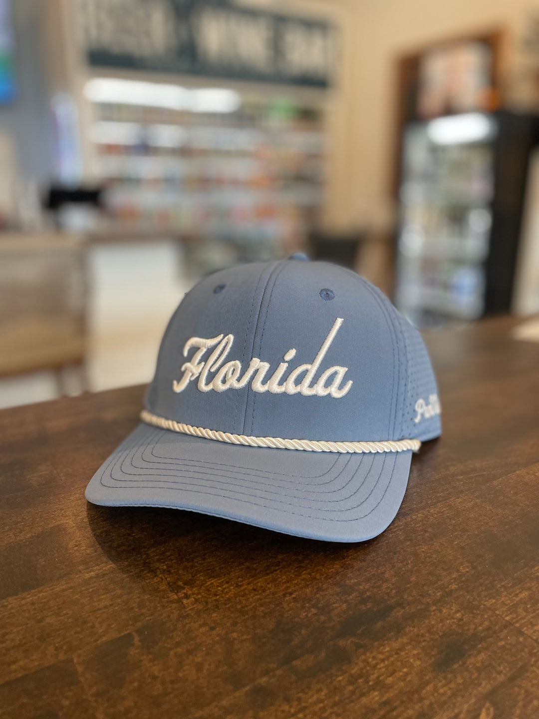 Florida ProV rope hat/ sky blue