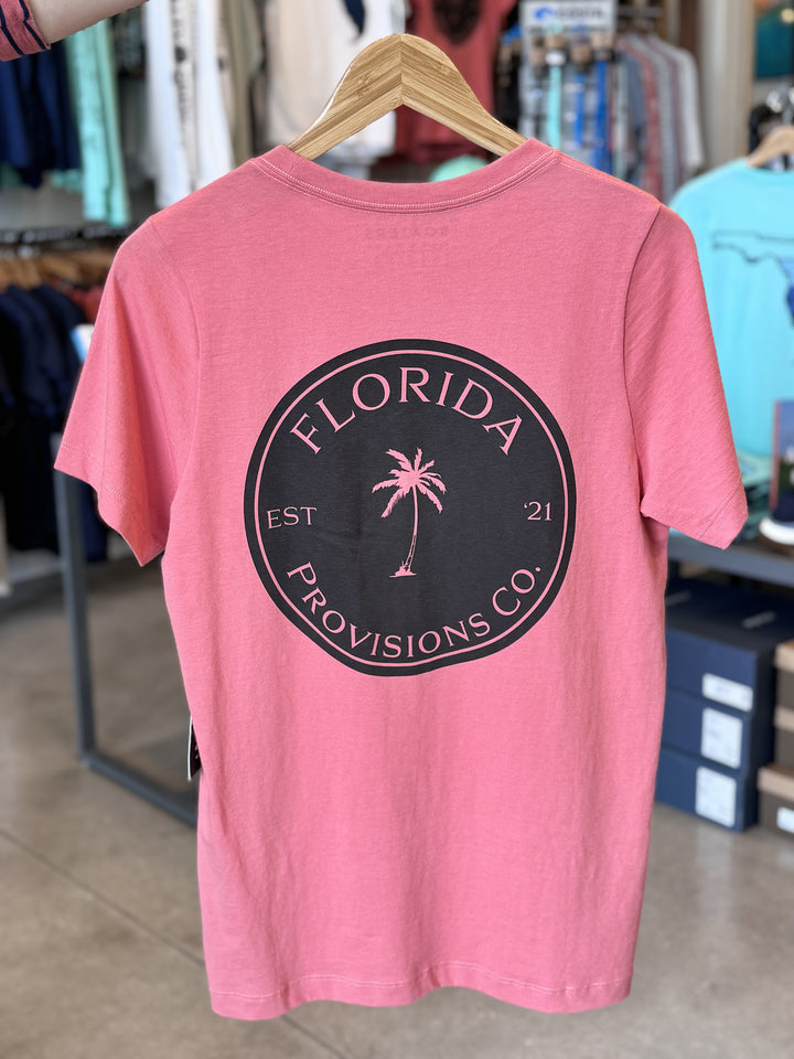 Florida Provisions Pima Cotton S/S - Coral