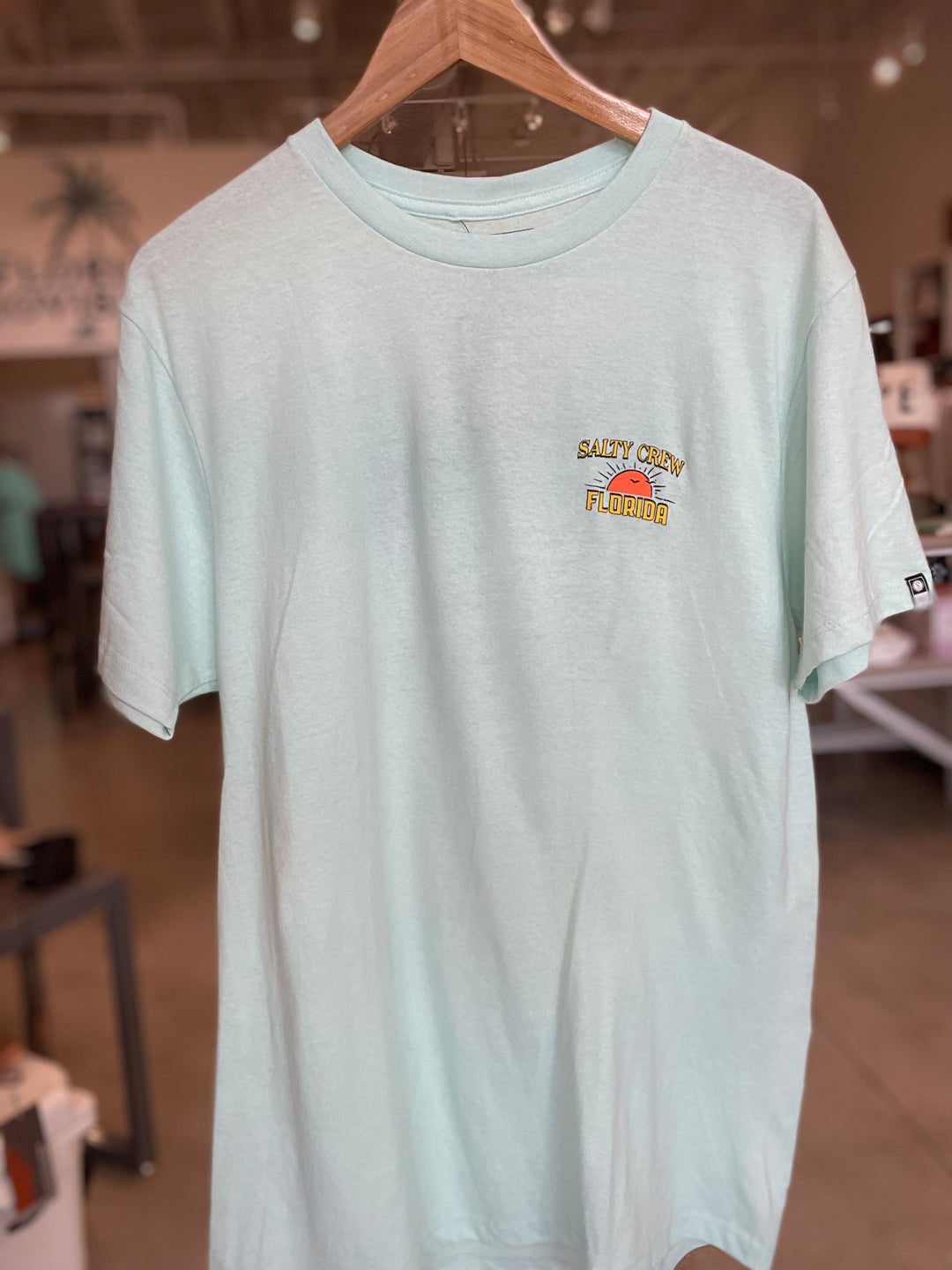 Florida Wahoo Mens S/S Tee - Topaz Heather