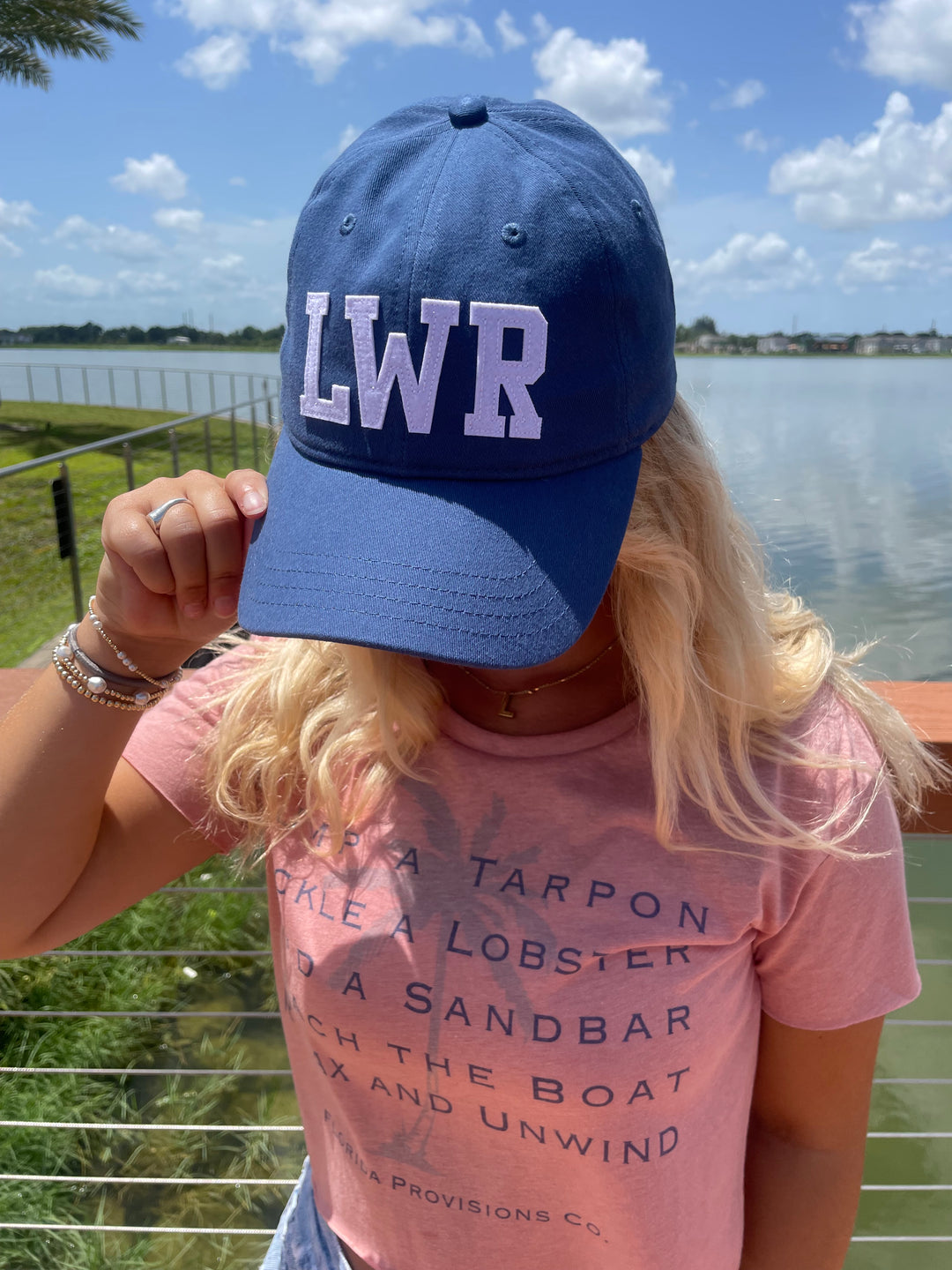 LWR Adjustable Hat - Cobalt Blue