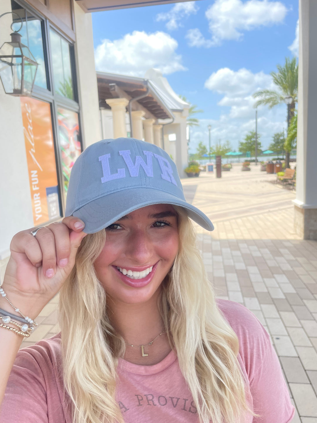 LWR Adjustable Hat - Sky