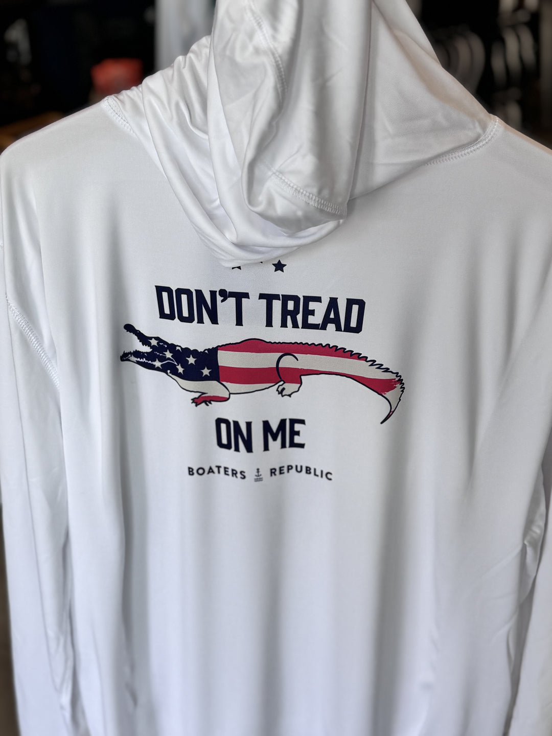 Don’t Tread Perf Hoodie - White