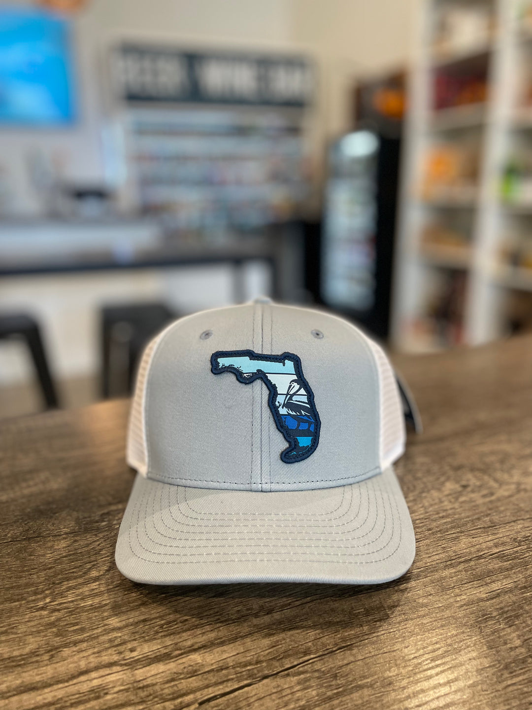 Florida Pelican Snapback - Sky Blue