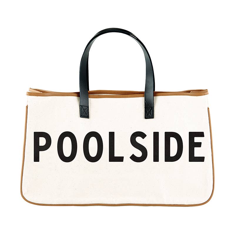 Canvas Tote - Poolside